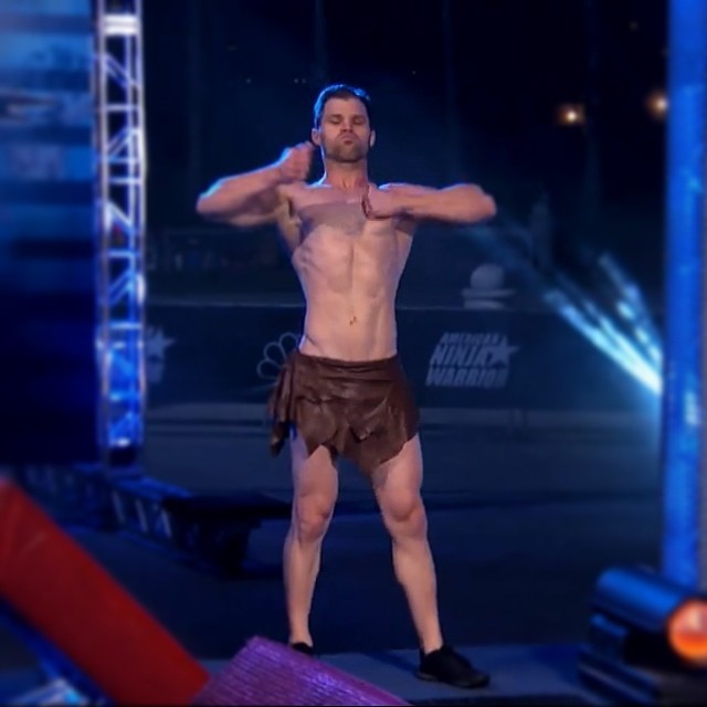 American Ninja Warrior Ben Melick  NINJA QUICKIE (Again) 