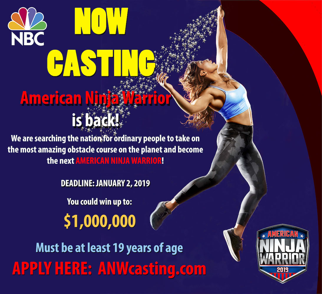American Ninja Warrior 2025 Application William Avery