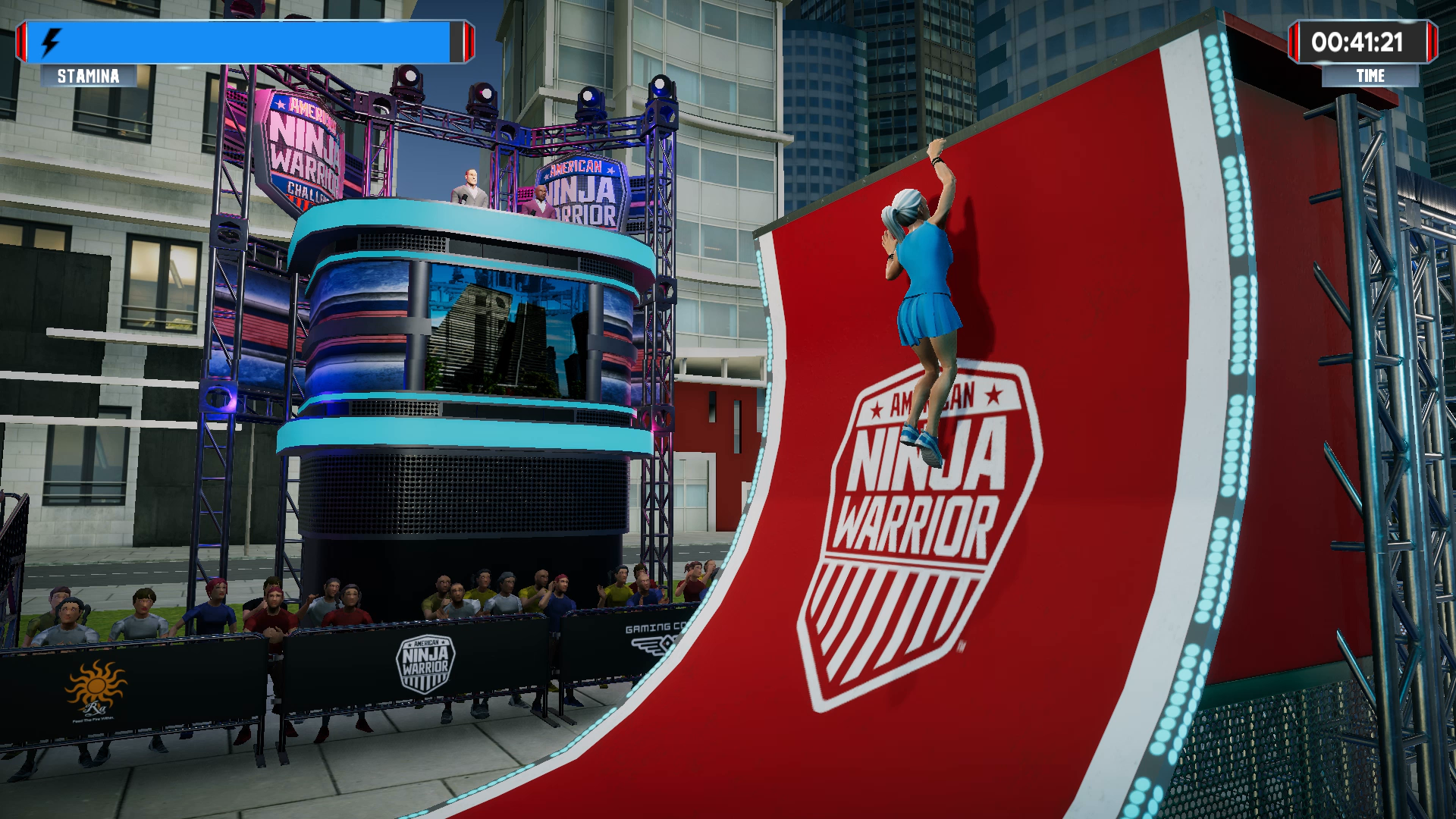 american ninja warrior video game